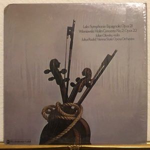 Lalo: Symphonie Espagnole, Opus 21 Wieniawski: Violin Concerto No. 2 Vinyl Lp